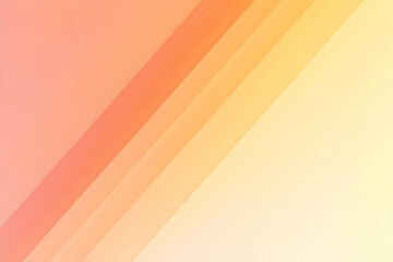 Gradient ivory to pastel orange abstract background