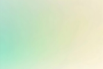 Fototapeta premium Gradient ivory to pastel green abstract background