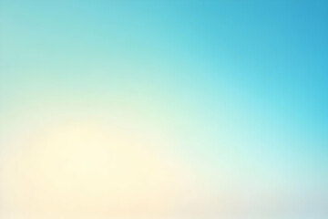 Fototapeta premium Gradient light blue to ivory abstract background