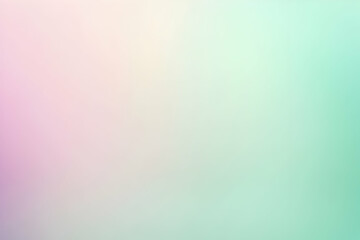 Obraz premium Gradient soft lilac to pastel green abstract background