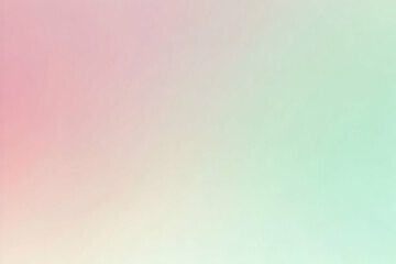 Obraz premium Gradient pale pink to light green abstract background