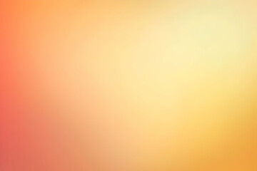Gradient light gold to pastel orange abstract background
