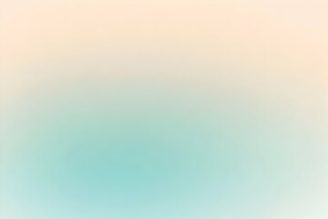 Obraz premium Gradient cream to light teal abstract background