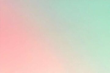 Obraz premium Gradient light green to light rose abstract background