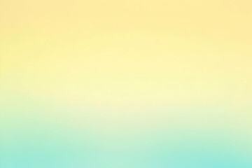 Fototapeta premium Gradient light yellow to light seafoam abstract background