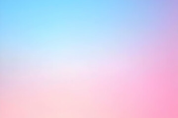 Obraz premium Gradient pale pink to baby blue abstract background