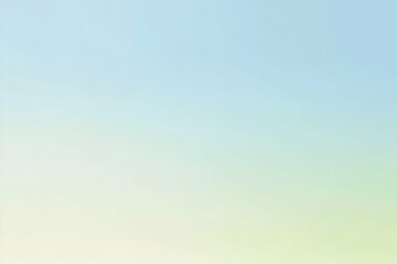 Gradient light green to pastel blue abstract background