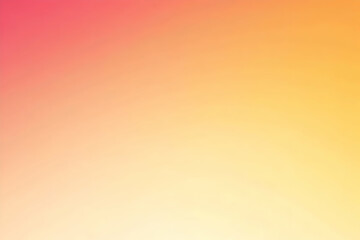Gradient light yellow to light peach abstract background