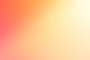 Obraz premium Gradient pastel orange to light peach abstract background