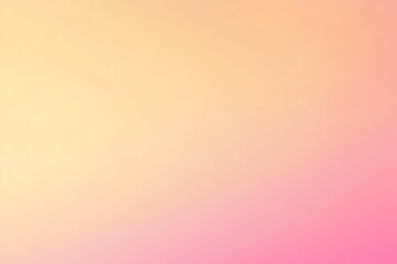 Gradient light yellow to baby pink abstract background