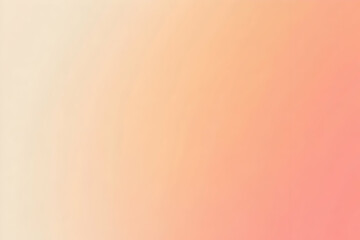 Gradient soft beige to light coral abstract background