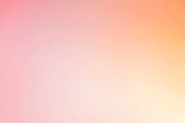 Gradient ivory to light peach abstract background