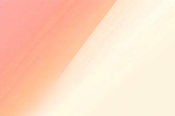 Gradient ivory to light peach abstract background