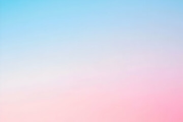 Gradient light sky blue to light pink abstract background