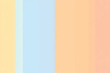 Fototapeta premium Gradient baby blue to pastel orange abstract background