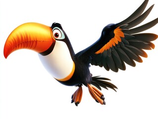 illustration of a toucan