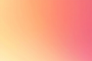 Gradient light peach to pastel orange abstract background
