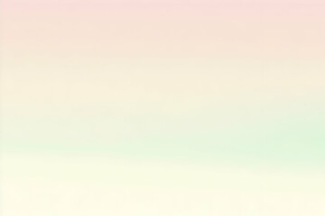 Fototapeta premium Gradient pastel green to ivory abstract background