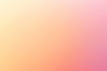 Gradient light pink to pastel orange abstract background