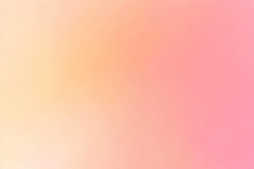 Gradient light peach to pastel pink abstract background
