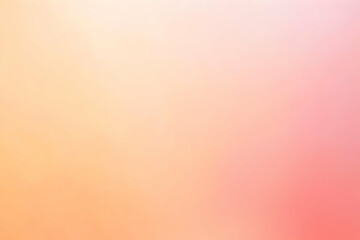 Gradient pastel orange to pale pink abstract background