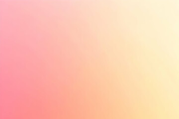 Gradient light yellow to light coral abstract background