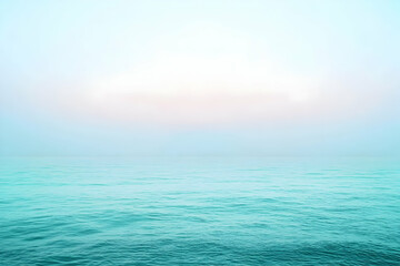 Obraz premium Gradient pearl to light seafoam abstract background