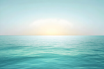 Obraz premium Gradient light seafoam to pearl abstract background