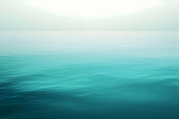 Obraz premium Gradient light seafoam to light teal abstract background