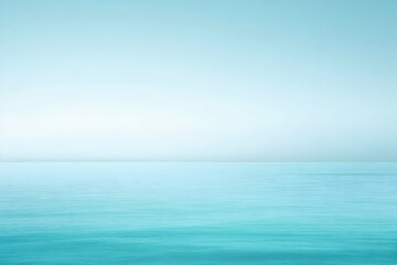 Fototapeta premium Gradient light teal to light seafoam abstract background