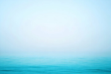 Obraz premium Gradient light teal to light cyan abstract background