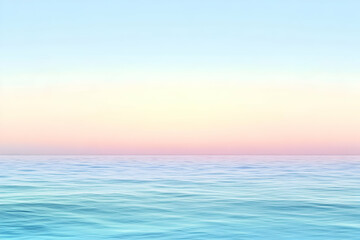 Fototapeta premium Gradient light seafoam to pastel blue abstract background