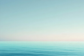 Obraz premium Gradient light cyan to light seafoam abstract background