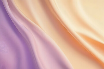 Obraz premium Gradient light violet to soft beige abstract background