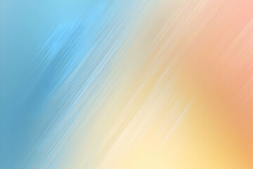 Gradient pastel blue to light gold abstract background