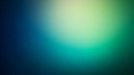 Obraz premium Blurred gradient blue to emerald green abstract background