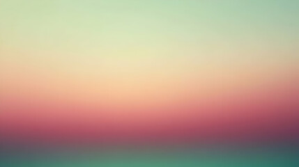 Obraz premium Blurred gradient burgundy to mint abstract background