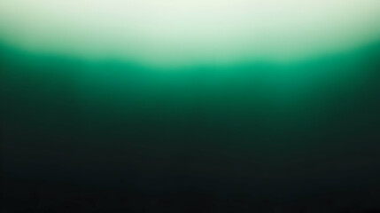 Obraz premium Blurred gradient emerald to black abstract background