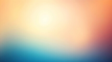 Obraz premium Blurred gradient sapphire to bronze abstract background