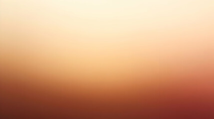 Fototapeta premium Blurred gradient apricot to brown abstract background