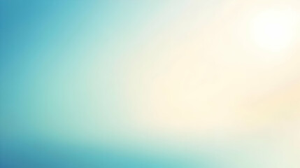 Obraz premium Blurred gradient olive to sky blue abstract background