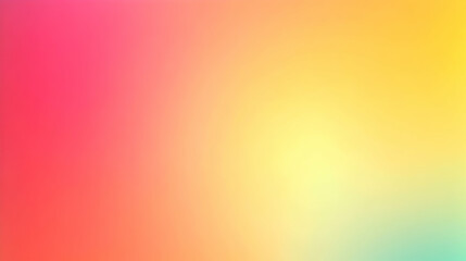 Blurred gradient yellow to coral abstract background