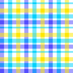 Vector neon multicolored Scottish checkered pattern of tartan. A grid-like pattern, geometric aesthetic of the design for different occasions such as fashion accessories like scarves or bags, home dec