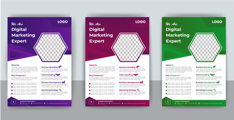 Creative Business Flyer Layout .