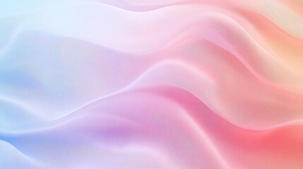 Soft Abstract Wave Patterns in Pink and Blue Tones