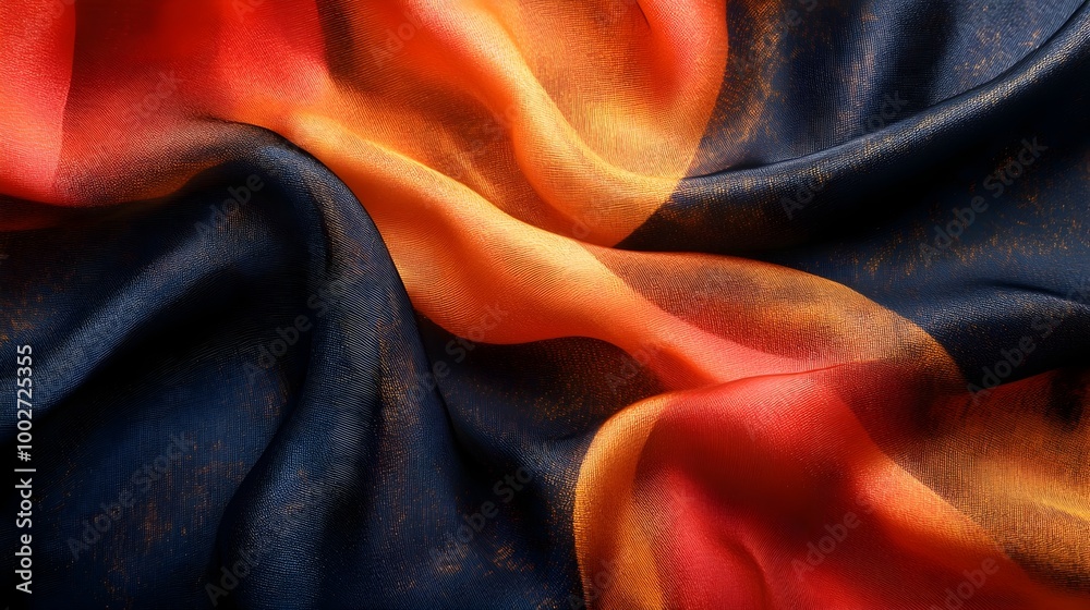 Poster captivating abstract fabric material backdrop with dynamic patterns for unique photography setups th