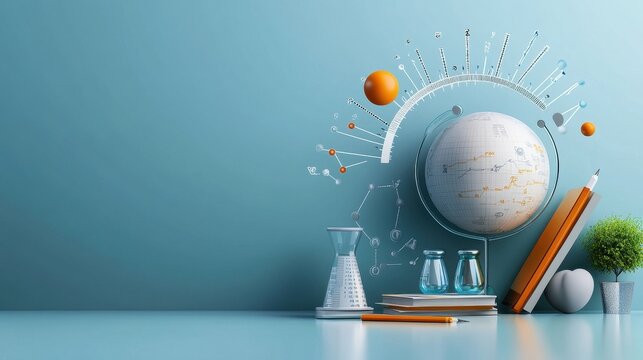 Calculus symbols, math functions floating