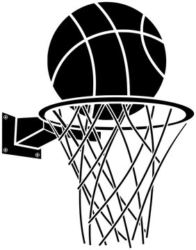 recommend clip art: hoop illustration ring silhouette net logo basket icon sport outline game goal ball play backboard equipment basketball court competition shape or vector graphic background