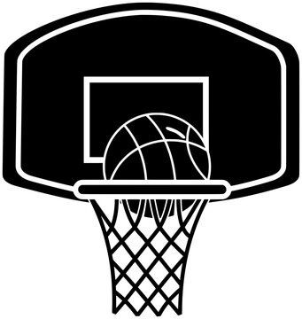 recommend clip art: hoop illustration ring silhouette net logo basket icon sport outline game goal ball play backboard equipment basketball court competition shape or vector graphic background