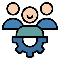 Human-Resources Icon Element For Design